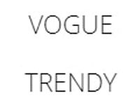 Vogue Trendy coupons